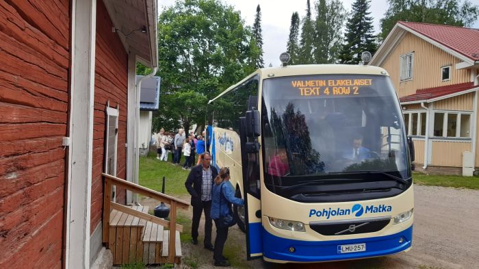 Bussimme
Lähtö Saarijärven kierrokselle
