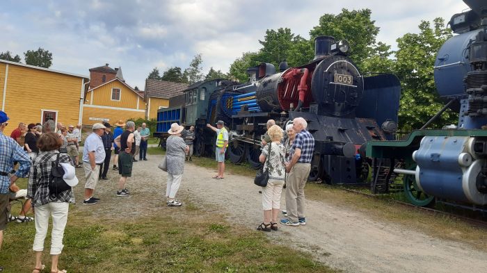 Haapamäen veturipuisto
Esittely Ukkopekkaveturin sisäkaluista
