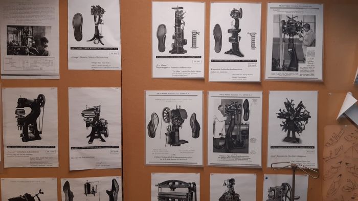 Kenkä- ja nahkamuseo
Kenkien teko koneita
