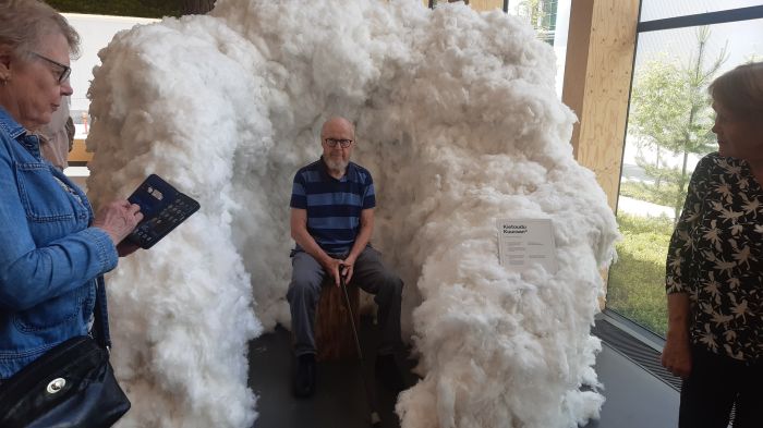 Pro Nemus
Pentti kietoutui kuuraan.
