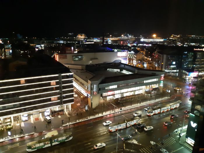 Näkymä hotelli Virusta
