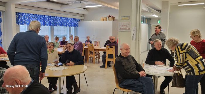 Kokoonnuttiin jälleen Sepänkeskuksessa
