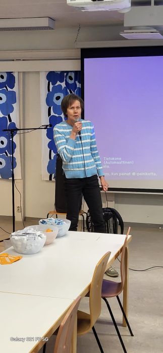 Vierailija hammaslääkäri Sari Kyytinen
