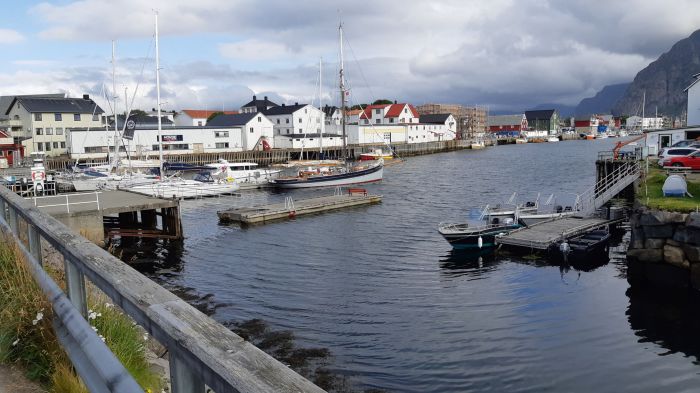 Kalastajakylä Henningsvaer
