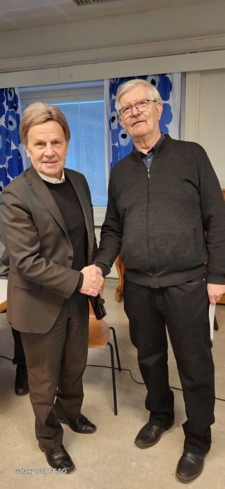 Mauri Pekkarinen ja Pekka Niemi
