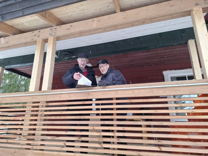 Kilpailun ratkaisu hetki.
